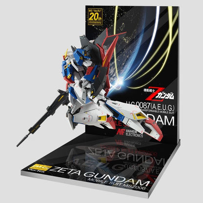 Meibo Acrylic Staging Base for 1/100 MG Gundam Zeta Ver.Ka Star Ver. (Model Kit not Included)