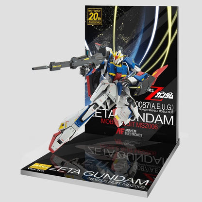 Meibo Acrylic Staging Base for 1/100 MG Gundam Zeta Ver.Ka Star Ver. (Model Kit not Included)