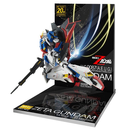 Meibo Acrylic Staging Base for 1/100 MG Gundam Zeta Ver.Ka Star Ver. (Model Kit not Included)