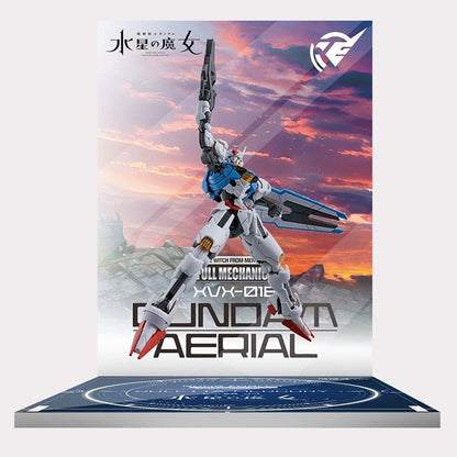 Meibo Acrylic Staging Base for FM 1/100 Gundam Aerial (Model Kit not Included)