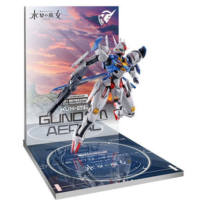 Meibo Acrylic Staging Base for FM 1/100 Gundam Aerial (Model Kit not Included)