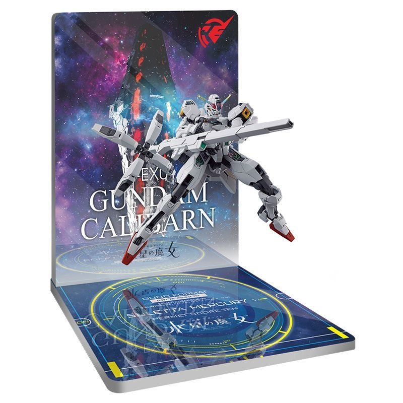 Meibo Acrylic Staging Base for 1/144 HG Gundam Calibarn (Model Kit not Included)