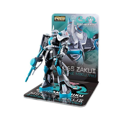 Meibo Acrylic Staging Base for RG 2.0 1/144 Zaku Miku ver. (Model Kit not Included)