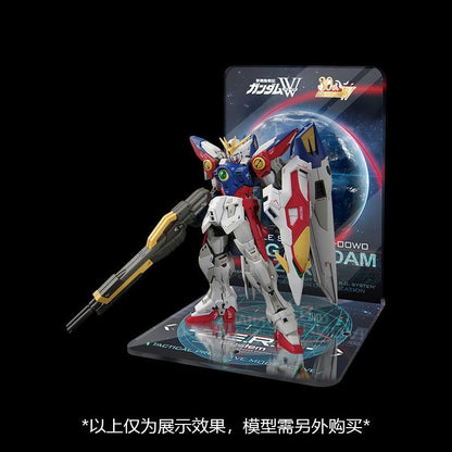 Meibo Acrylic Staging Base for RG Wing Gundam Zero (Model Kit not Included)