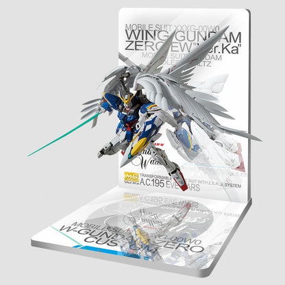 Meibo Acrylic Staging Base for MG Wing Gundam Zero EW Ver. Ka (Model Kit not Included)