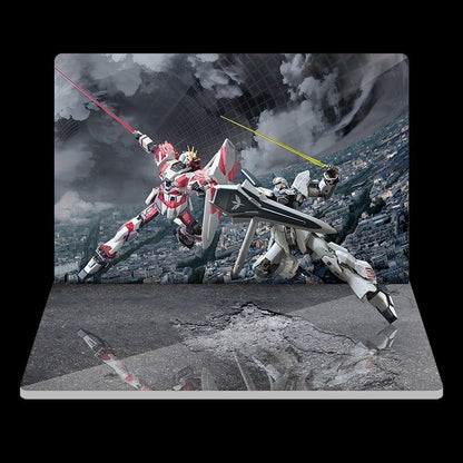 Meibo Acrylic Staging Base for MG Narrative Gundam Space Colony Scene (Model Kit not Included)