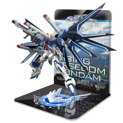 Meibo Acrylic Staging Base for HG Rising Freedom Gundam (Model Kit not Included)