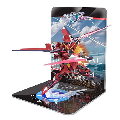 Meibo Acrylic Staging Base for HG Immortal Justice Gundam (Model Kit not Included)