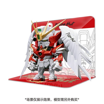 Meibo Acrylic Staging Base for QMSV Wing Gundam Zero EW Pizza Hut Ver. (Model Kit not Included)