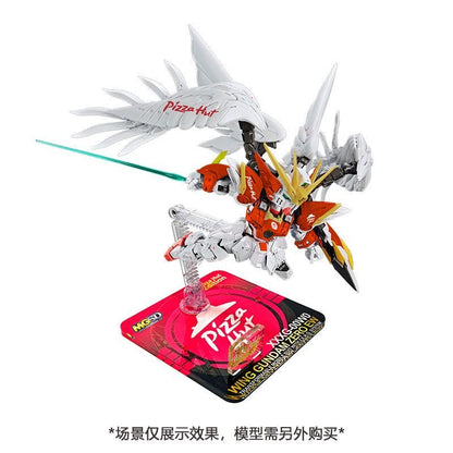 Meibo Acrylic Staging Base for MGSD Wing Gundam Zero EW Pizza Hut Ver. (Model Kit not Included)