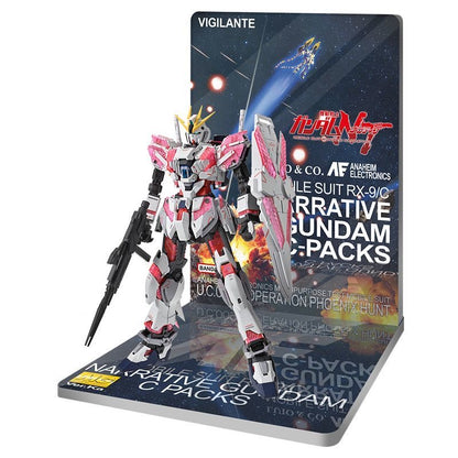 Meibo Acrylic Staging Base for MG Narrative Gundam C-Packs Ver. Ka (Model Kit not Included)