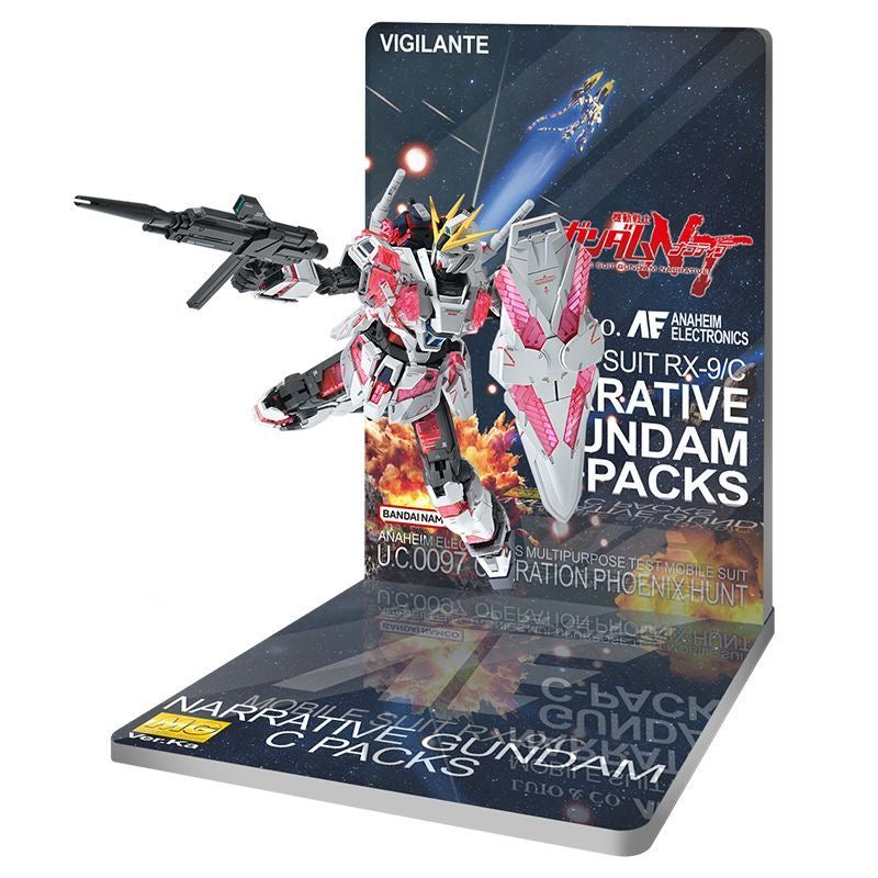 Meibo Acrylic Staging Base for MG Narrative Gundam C-Packs Ver. Ka (Model Kit not Included)