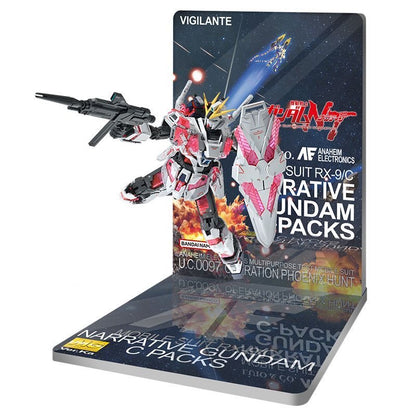 Meibo Acrylic Staging Base for MG Narrative Gundam C-Packs Ver. Ka (Model Kit not Included)