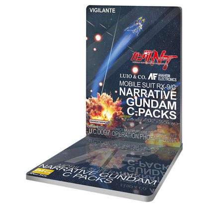 Meibo Acrylic Staging Base for MG Narrative Gundam C-Packs Ver. Ka (Model Kit not Included)