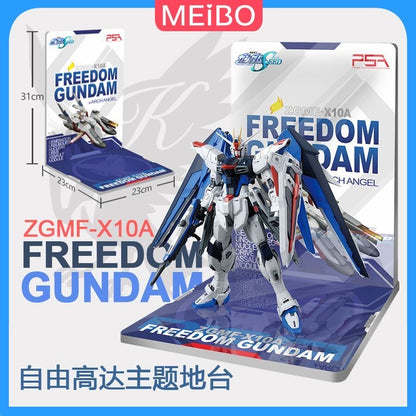 Meibo Acrylic Staging Base for Freedom Gundam (Model Kit not Included)