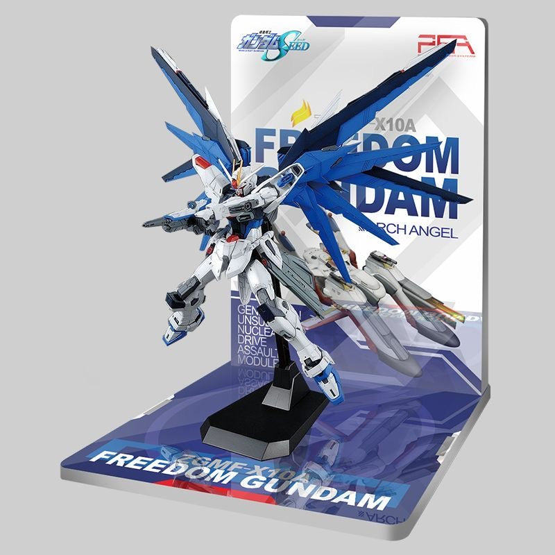 Meibo Acrylic Staging Base for Freedom Gundam (Model Kit not Included)