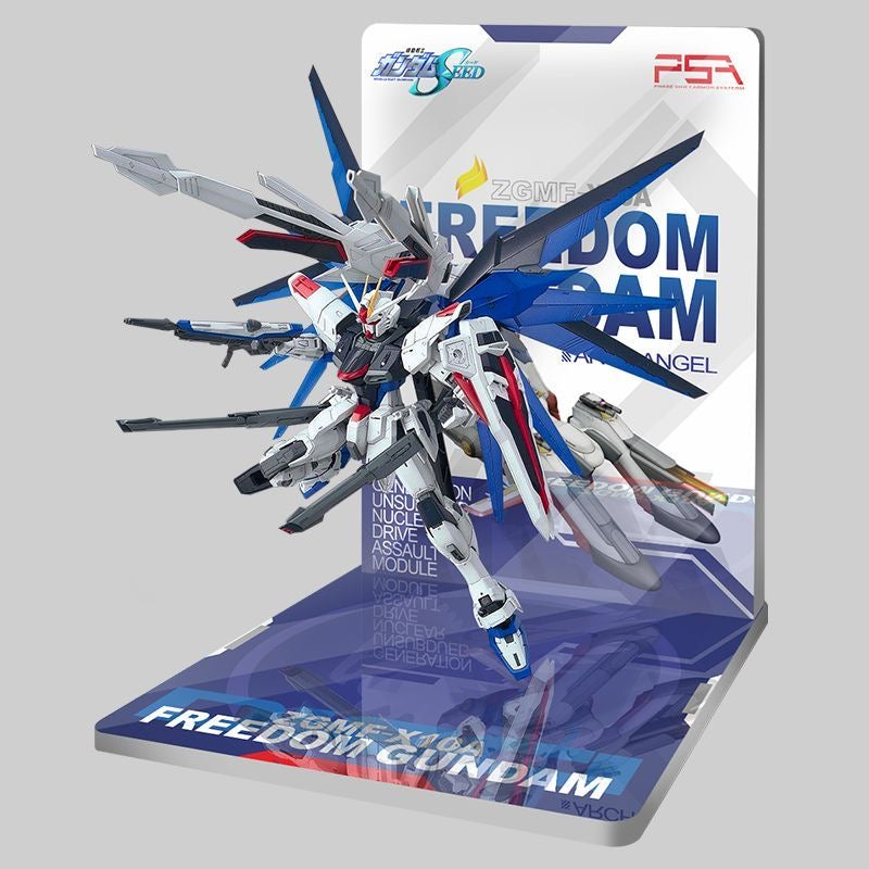 Meibo Acrylic Staging Base for Freedom Gundam (Model Kit not Included)