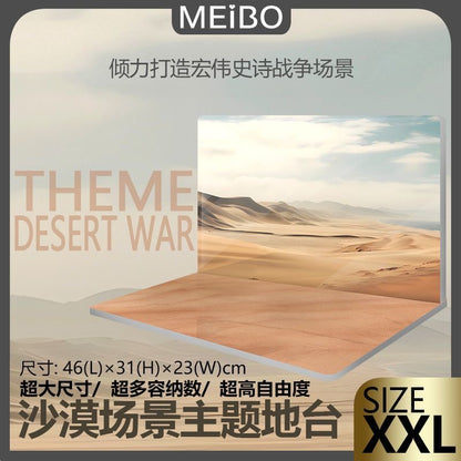 Meibo Acrylic Staging Base for Desert Scene (Model Kit not Included)