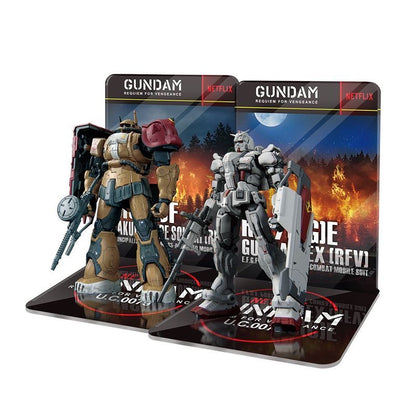 Meibo Acrylic Staging Base for HG 1/144 RX-78(G)E GUNDAM EX (RFV) (Model Kit not Included)