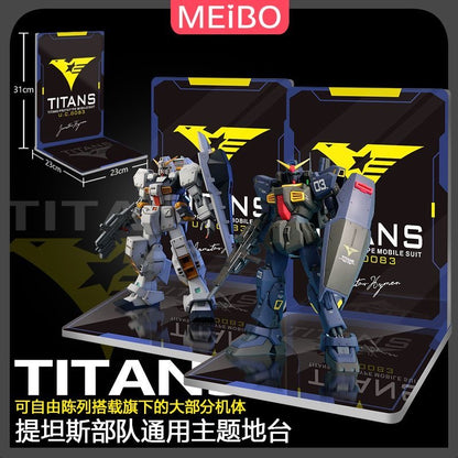 Meibo Acrylic Staging Base for TITANS (Model Kit not Included)