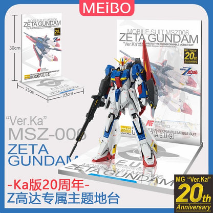 Meibo Acrylic Staging Base for 1/100 MG Gundam Zeta Ver.Ka (Model Kit not Included)