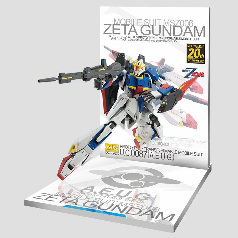 Meibo Acrylic Staging Base for 1/100 MG Gundam Zeta Ver.Ka (Model Kit not Included)