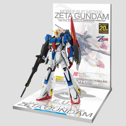 Meibo Acrylic Staging Base for 1/100 MG Gundam Zeta Ver.Ka (Model Kit not Included)