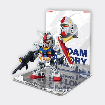 Meibo Acrylic Staging Base for 1/144 Gundam Factory Yokohama (Model Kit not Included)