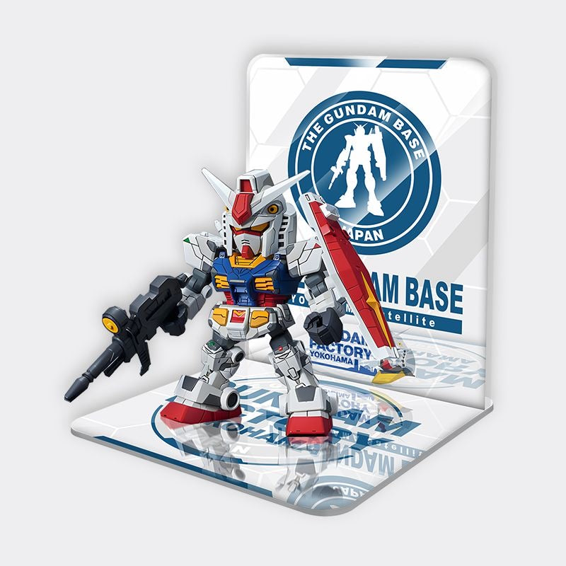 Meibo Acrylic Staging Base for 1/144 The Gundam Base Yokohama (Model Kit not Included)