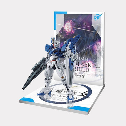 Meibo Acrylic Staging Base for 1/144 HG Gundam Aerial Rebuild (Model Kit not Included)