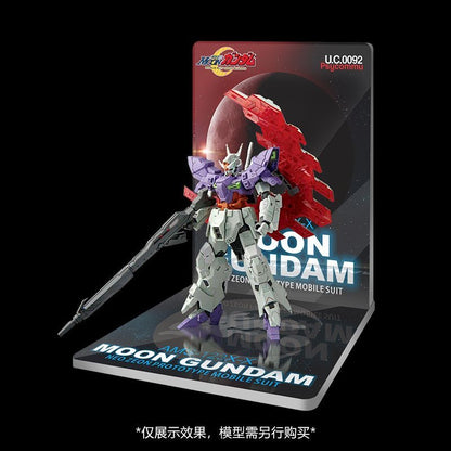 Meibo Acrylic Staging Base for HG 1/144 Moon Gundam (Model Kit not Included)