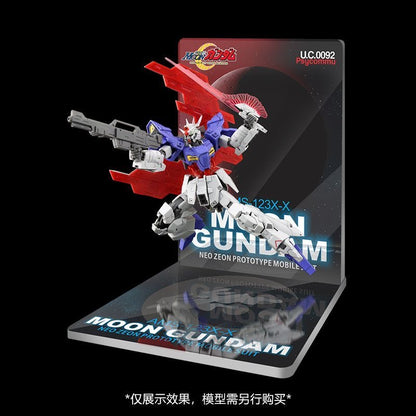 Meibo Acrylic Staging Base for HG 1/144 Moon Gundam (Model Kit not Included)