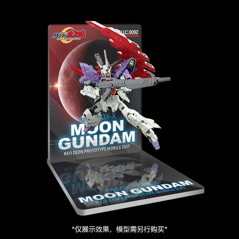 Meibo Acrylic Staging Base for HG 1/144 Moon Gundam (Model Kit not Included)