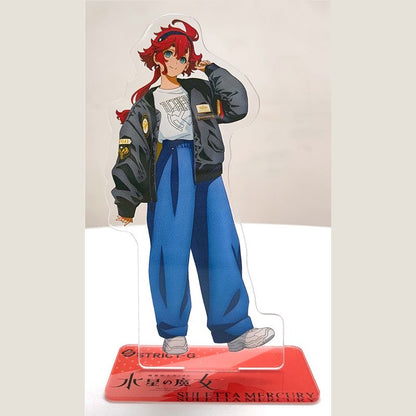 Meibo Acrylic Standing Board for Suletta Mercury and Miorine Rembran STRICT Ver.