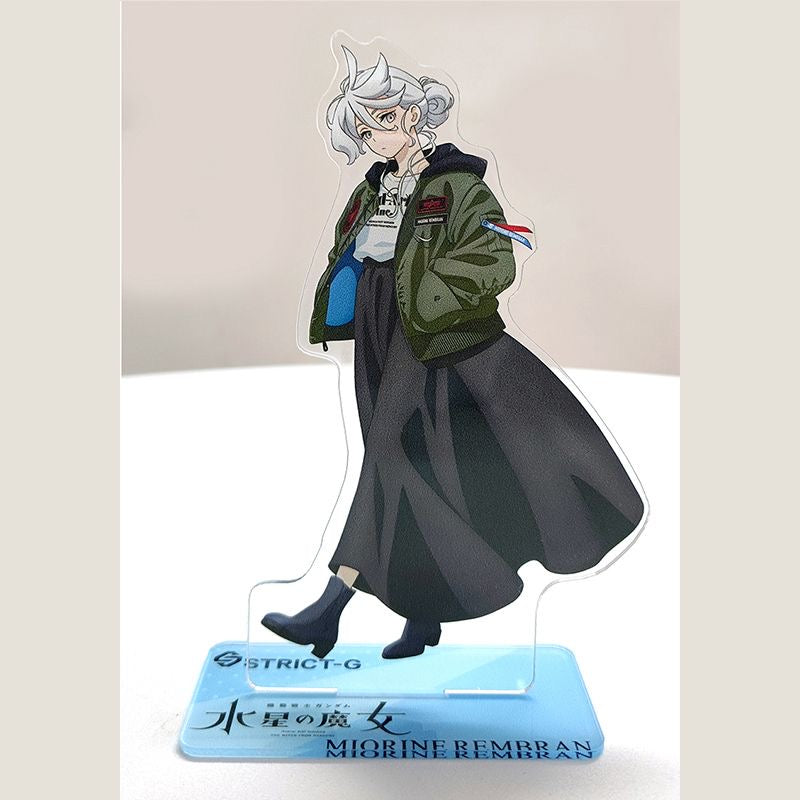 Meibo Acrylic Standing Board for Suletta Mercury and Miorine Rembran STRICT Ver.