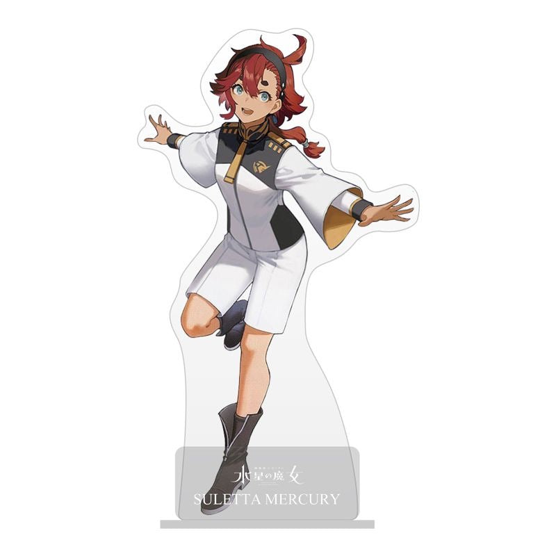 Meibo Acrylic Standing Board for Suletta Mercury and Miorine Rembran