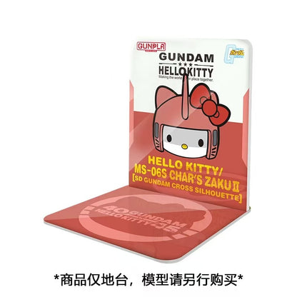 Meibo Acrylic Staging Base for HELLO KITTY X Char's Zaku [SD EX-STANDARD] (Model Kit not Included)