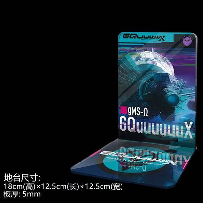 Meibo Acrylic Staging Base for 1/144 HG GQuuuuuuX (Model Kit not Included)