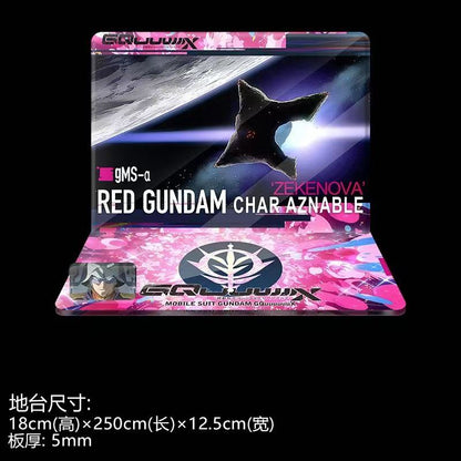 Meibo Acrylic Staging Base for 1/144 HG Red Gundam (Model Kit not Included)