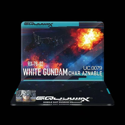 Meibo Acrylic Staging Base for 1/144 HG White Gundam (Model Kit not Included)