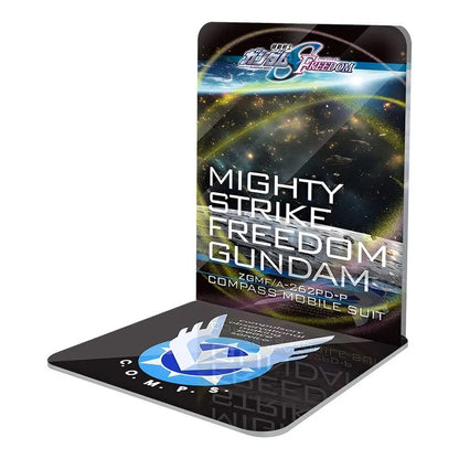 Meibo Acrylic Staging Base for HG Mighty Strike Freedom Gundam (Model Kit not Included)
