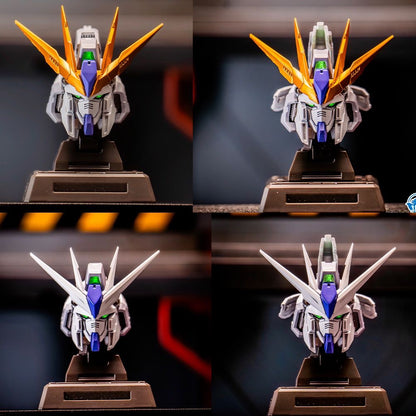 Minerva Hobby Mechanical Myth Series PINGTIANHAINIU Head Carving for RX-93 V Hi-v Gundam / Sky Defender with Led Light