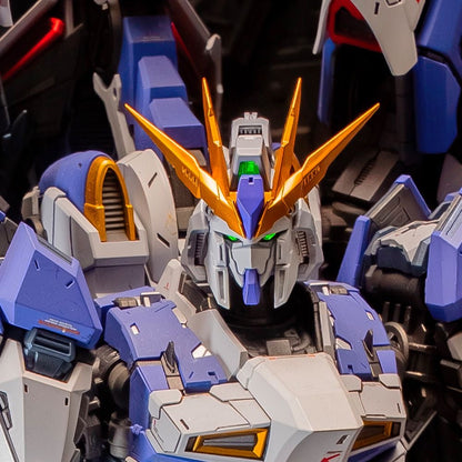 Minerva Hobby Mechanical Myth Series PINGTIANHAINIU Head Carving for RX-93 V Hi-v Gundam / Sky Defender with Led Light