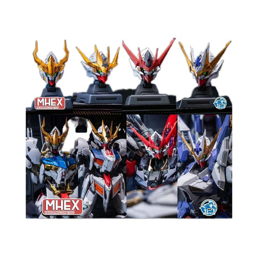 Minerva Hobby Mechanical Myth Series LINGXIAOZI Head Carving for Barbatos Gundam / SNAA Nemesis with Led Light