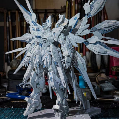 [With Wing of Light] Changlong 7701 1/100 MGEX Strike Freedom Gundam Twilight Coating Version Model kit (Third Party, Not Original Bandai Kit)