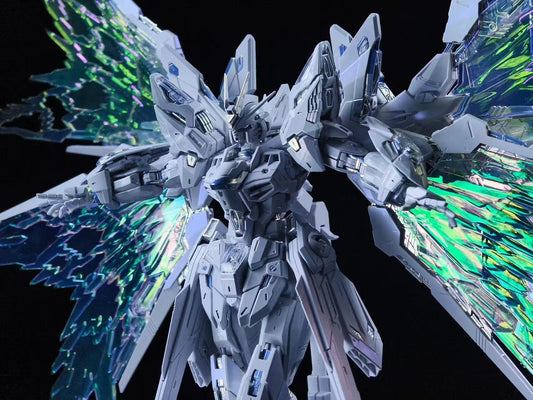 [With Wing of Light] Changlong 7701 1/100 MGEX Strike Freedom Gundam Twilight Coating Version Model kit (Third Party, Not Original Bandai Kit)
