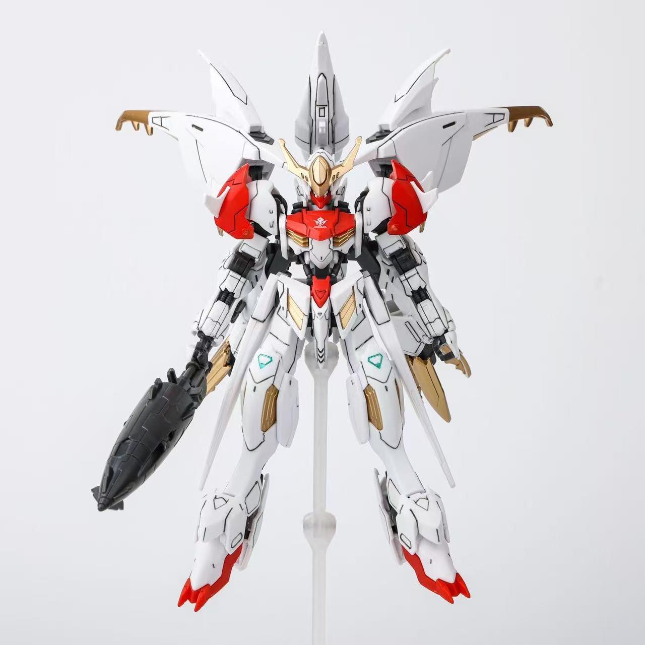 GG Studio HG Gundam Amazing Barbatos Lupus Champagne White Gold Version (Third Party)
