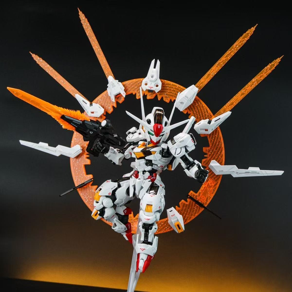 SUPA Model MGSD 1/100 Gundam Aerial White Witch Version (Third Party, Not Original Bandai)