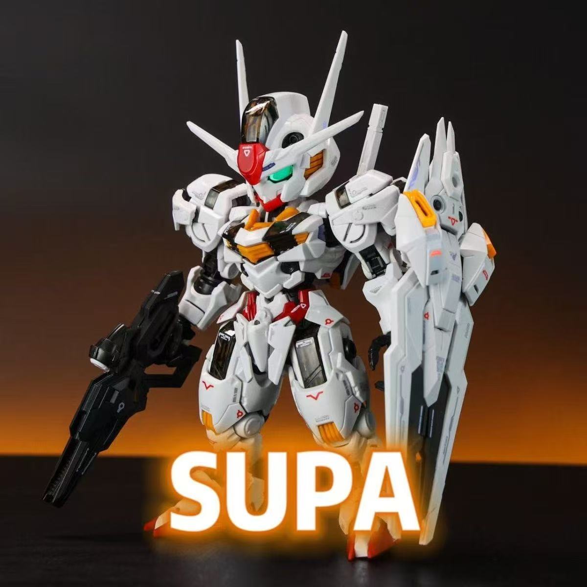 SUPA Model MGSD 1/100 Gundam Aerial White Witch Version (Third Party, Not Original Bandai)