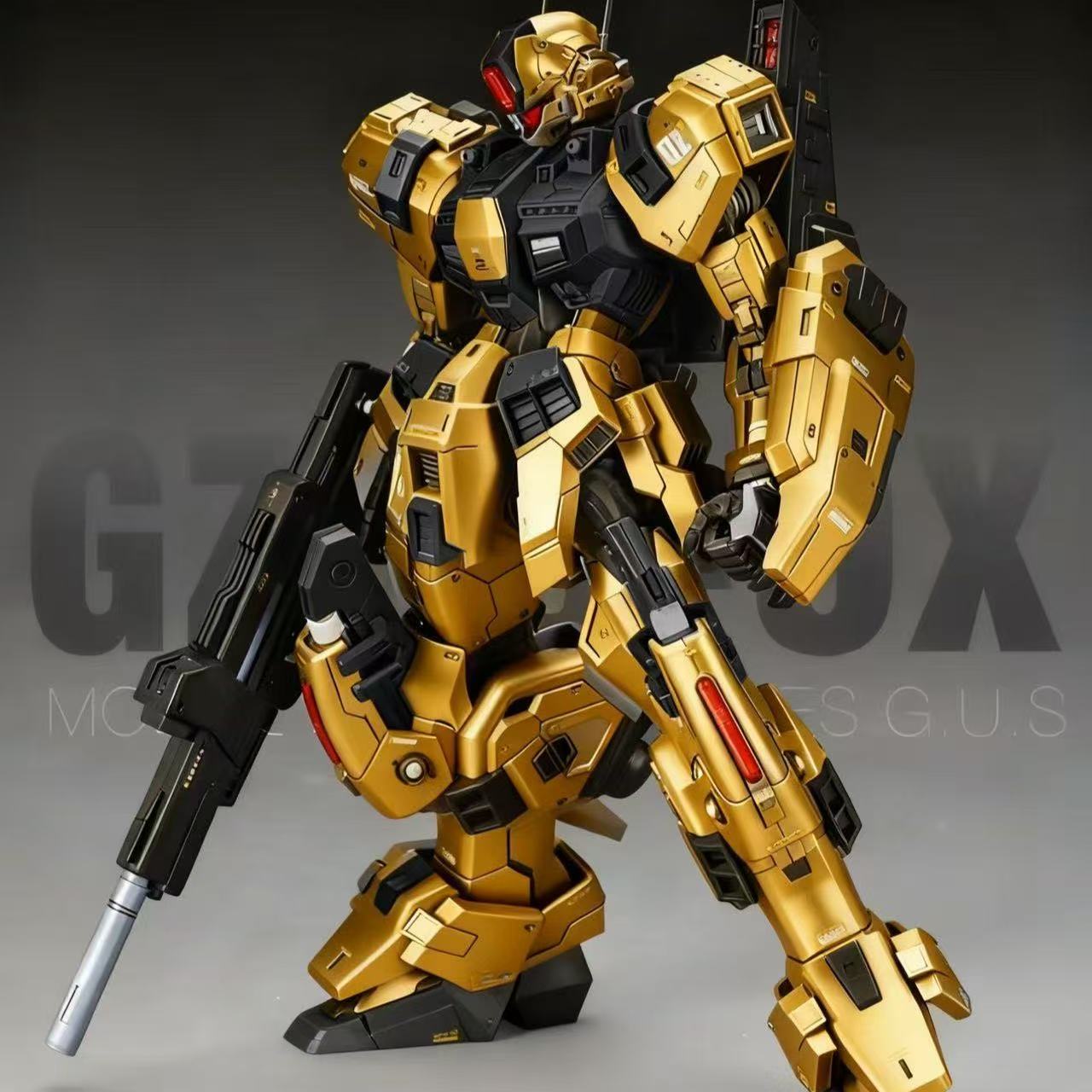 ZZA 1/100 Gus Model Kit Customized Gold Coating